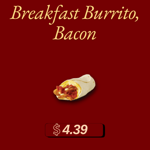 Wendy's Breakfast Burrito