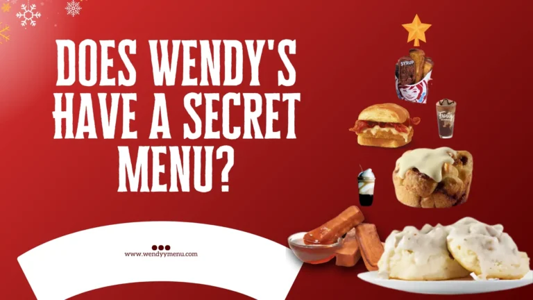 Wendy's secret menu