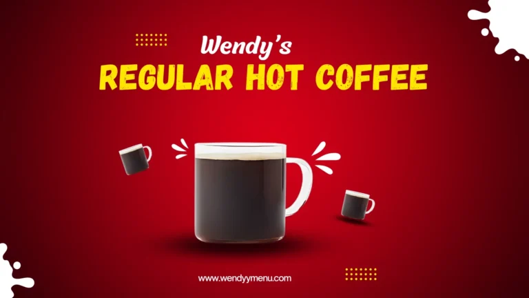 Wendy's Regular Hot Coffee